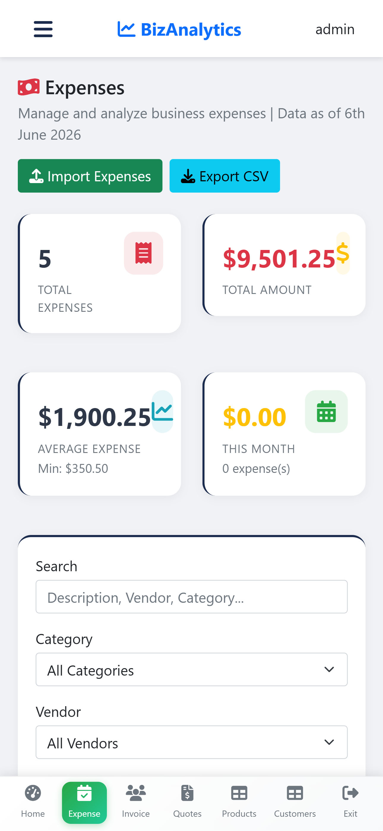 Expenses