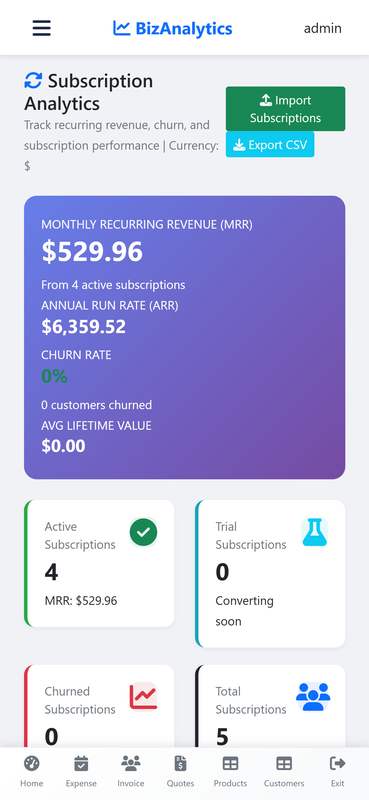 Subscription