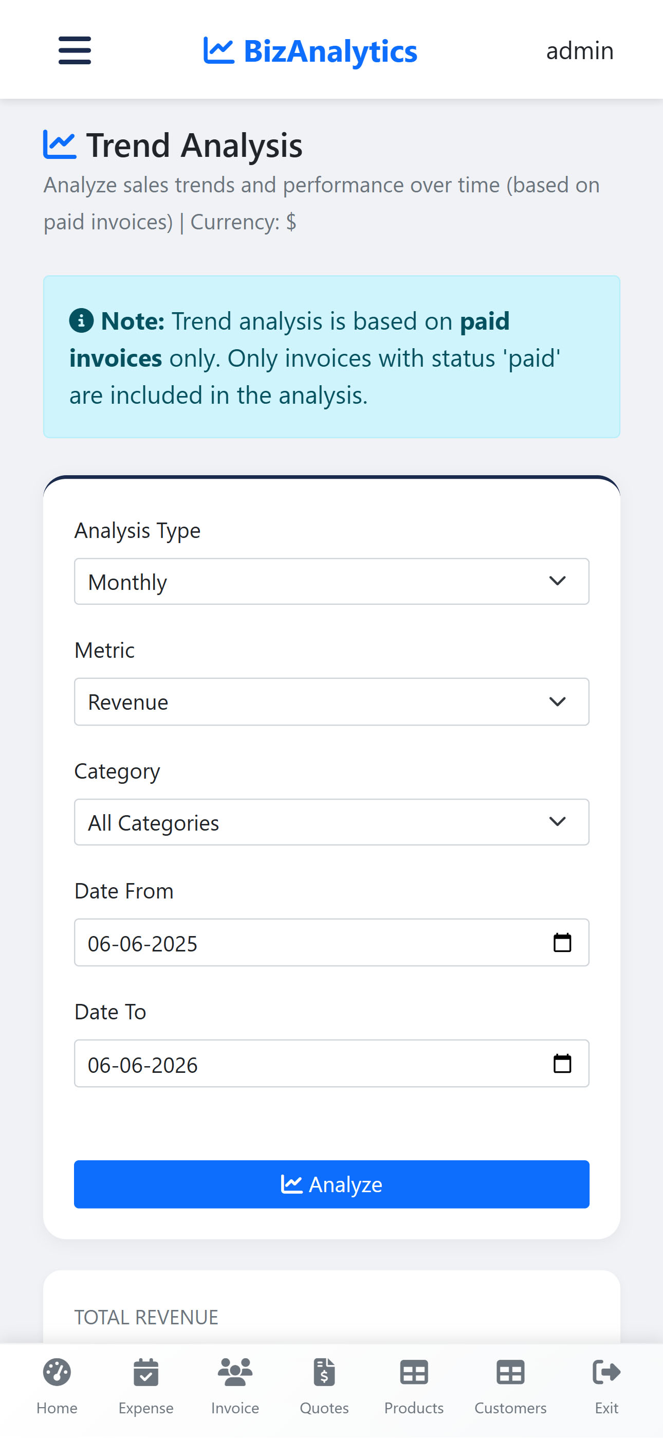 Trend Analysis