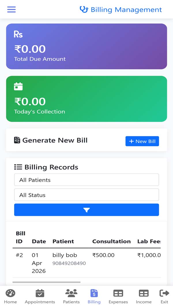 Billing