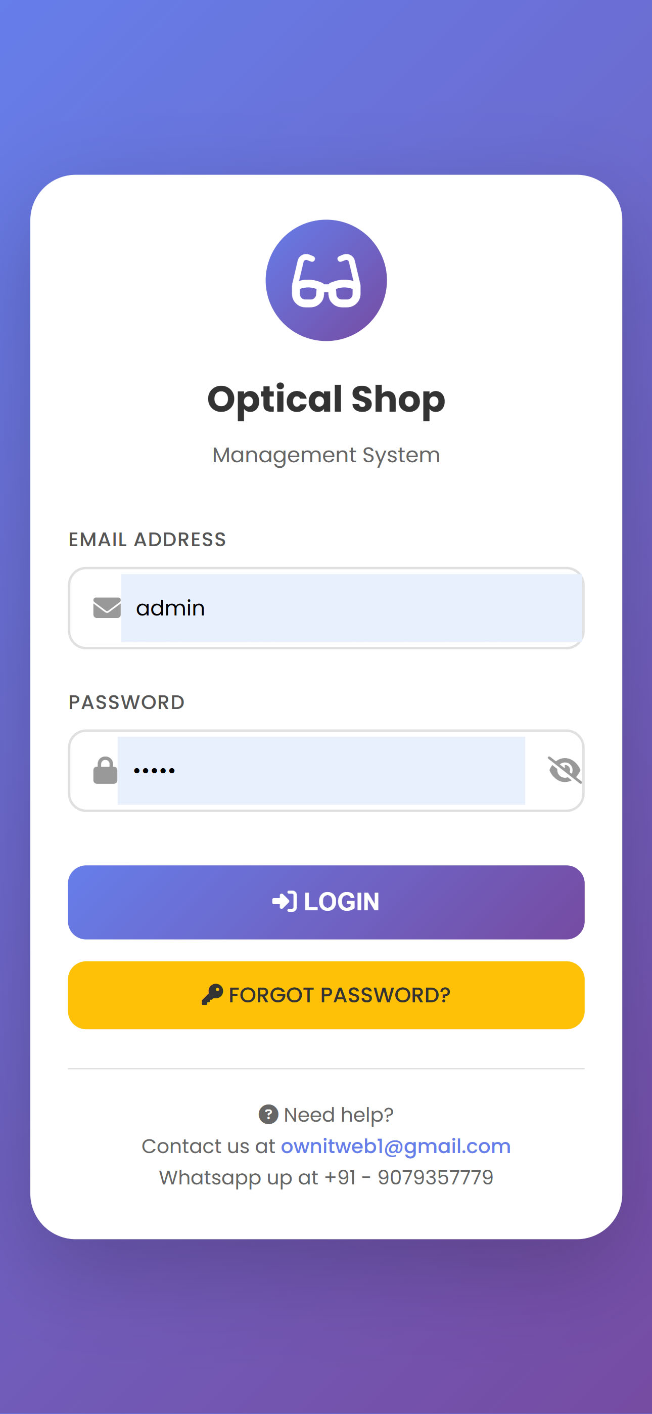 Login