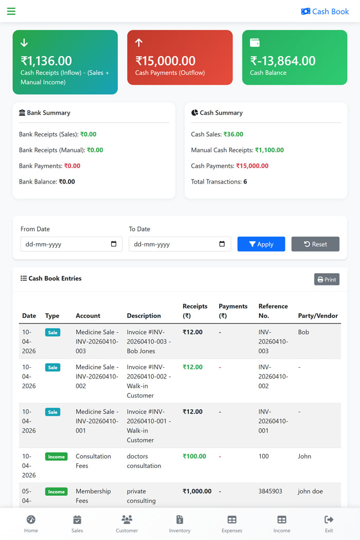 Cash Book